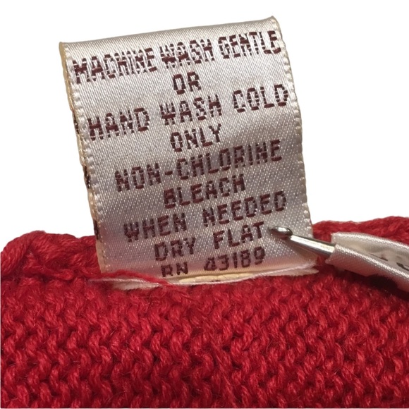 Susan Bristol Scotties Sweater Red VTG Holiday Christmas - Picture 7 of 8